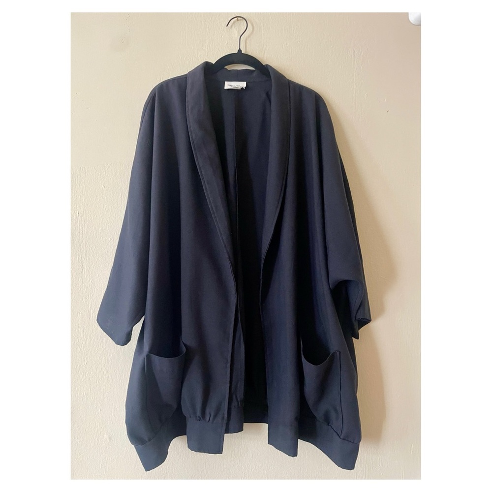 Vintage oversized black blazer